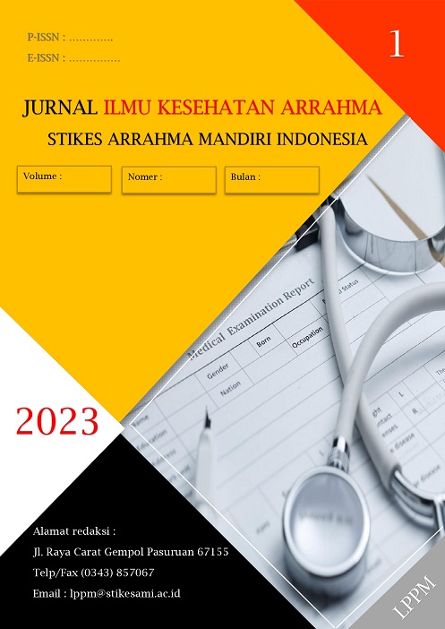 					View Vol. 1 No. 1 (2023): Jurnal Kesehatan Arrahma
				
